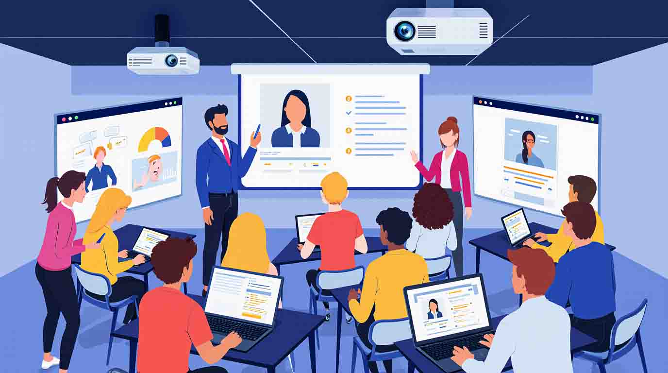 Formation hybride distanciel et présentiel
